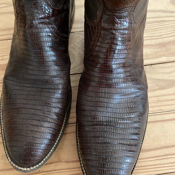 Lizzard Skin Cowboy Boots main image 4